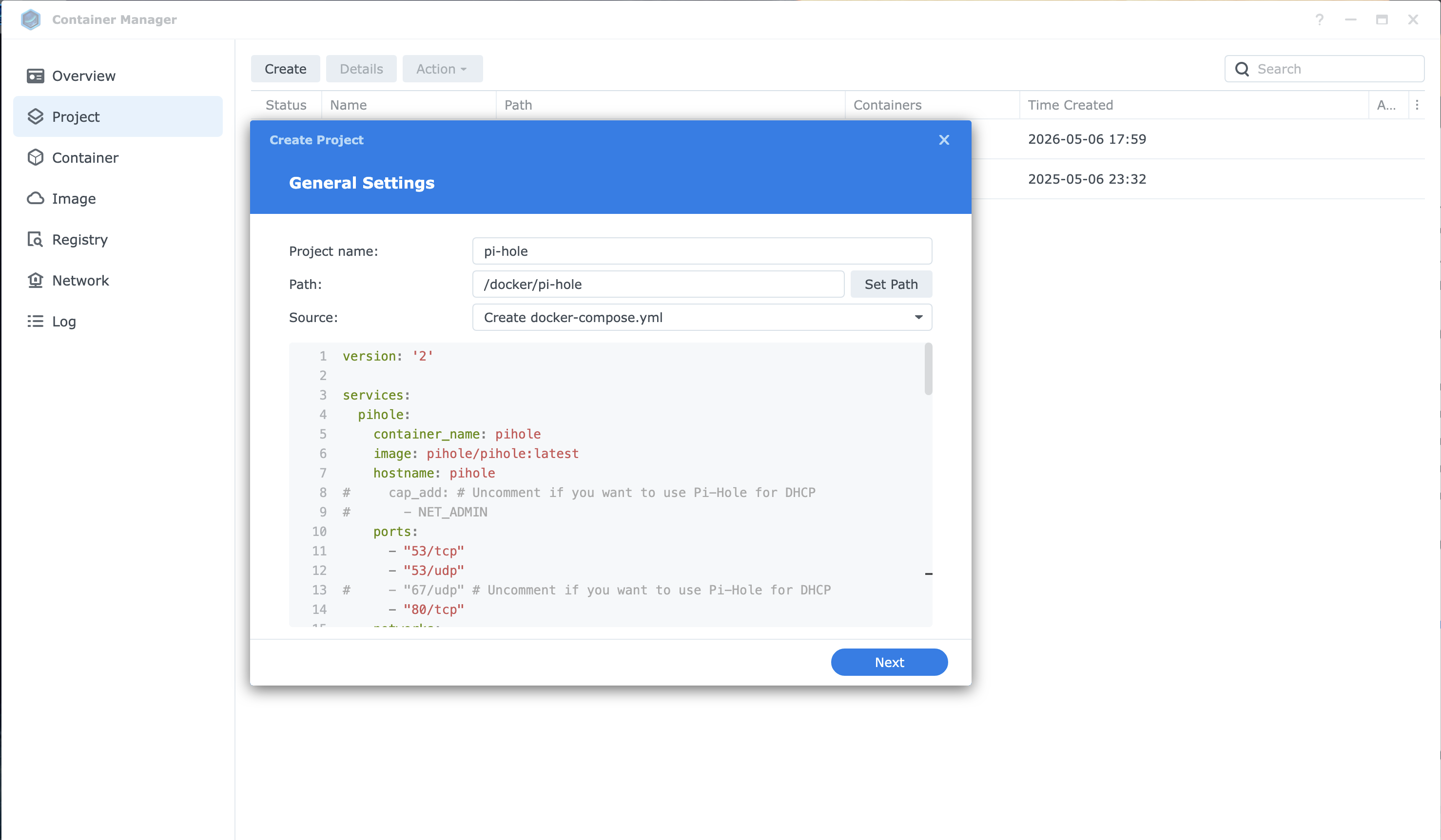 YAML File